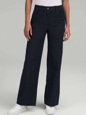 Lululemon City Sleek 5 Pocket Wide Leg Pants *Light Utilitech